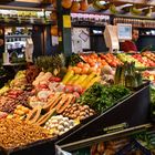 2017 Obststand in der Kleinmarkthalle in Frankfurt