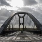 2017 Osthafenbrücke in Frankfurt