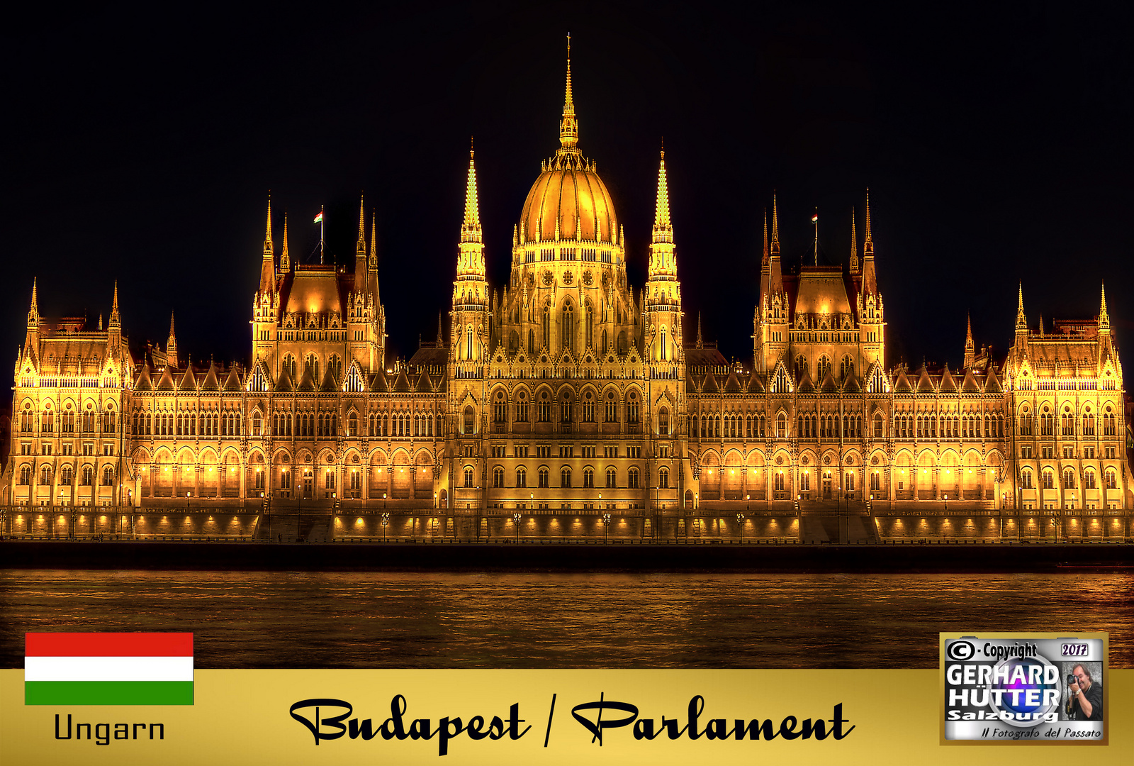 2017 Ungarn Budapest Parlament