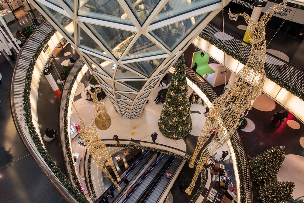 2017 Weihnachtsdekoration in MyZeil