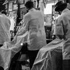 2017 Working men - Barbiere bei der Arbeit im Barbershop Torreto in Frankfurt