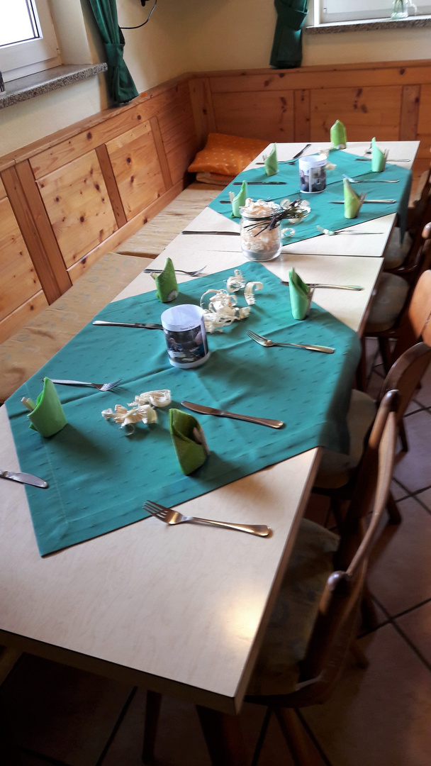 20170616 Tischdekoration Dorfhaus Lösten