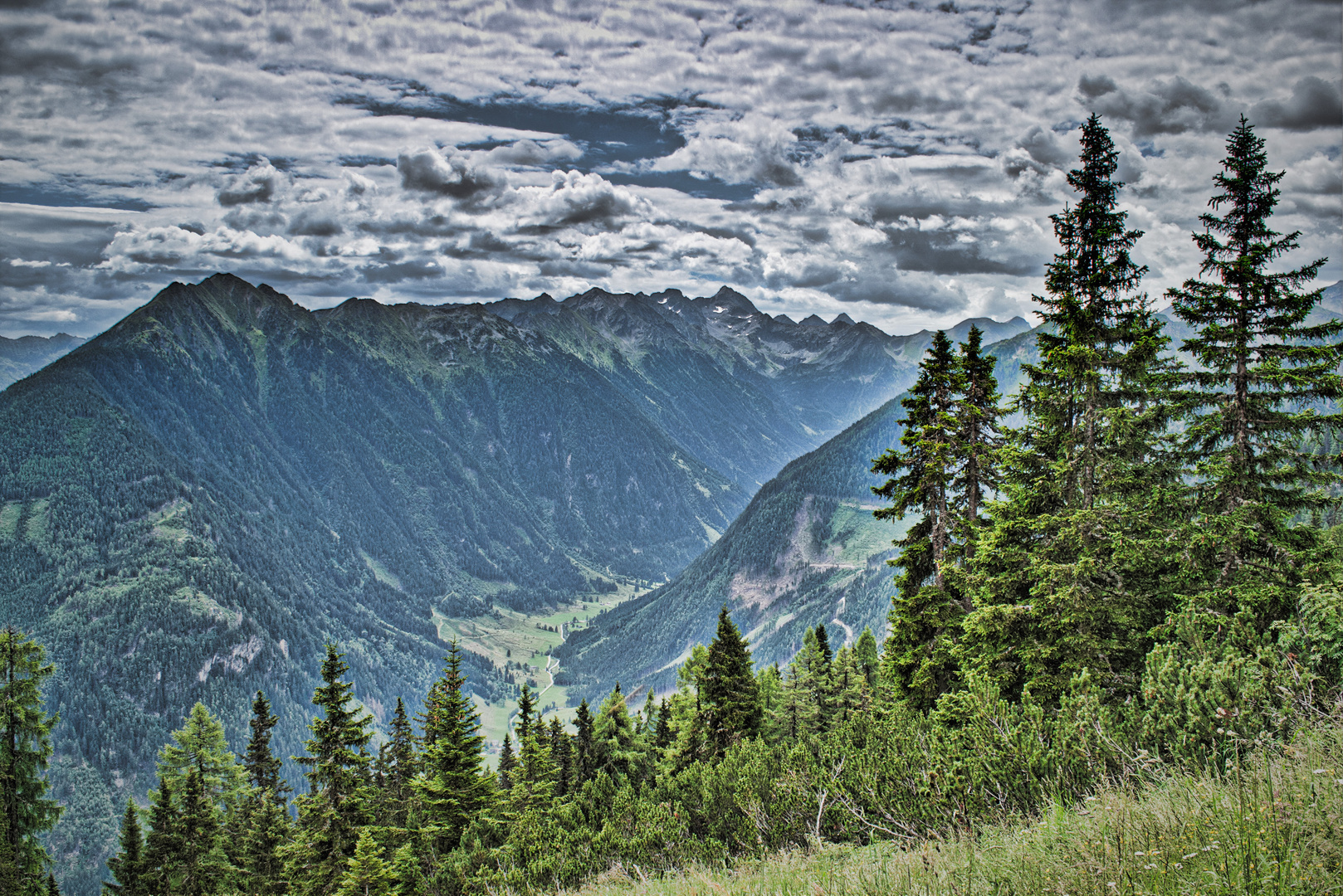 20170709 Blick vom Hochwurzen III