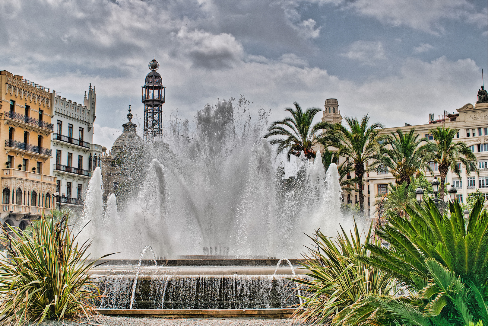 20170720 Brunnen in Valencia