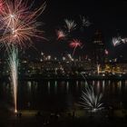 2017/2018 Silvesterfeuerwerk in Frankfurt am Main