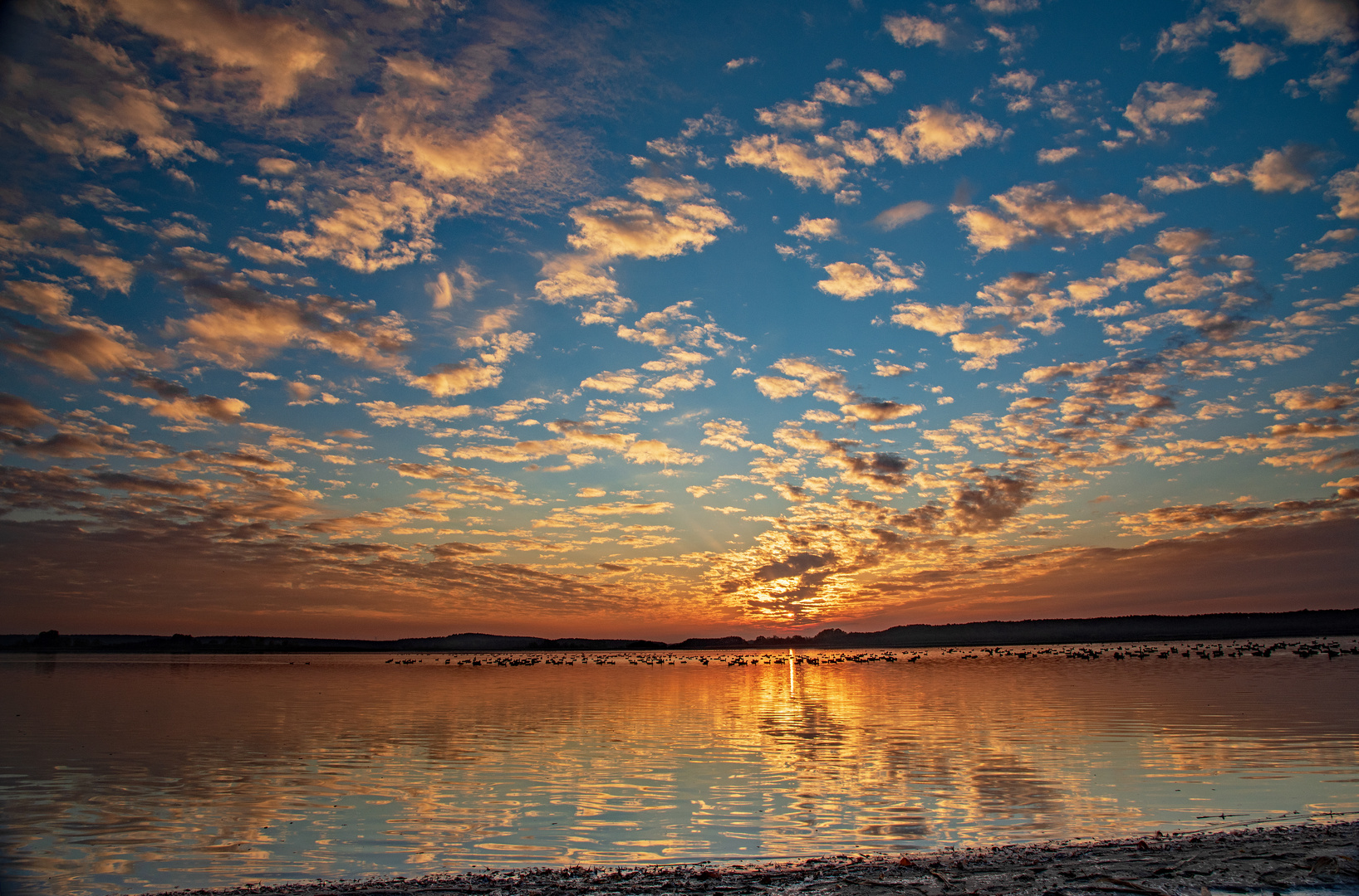 2018 11 03_Sonnenuntergang Rangsdorfer See