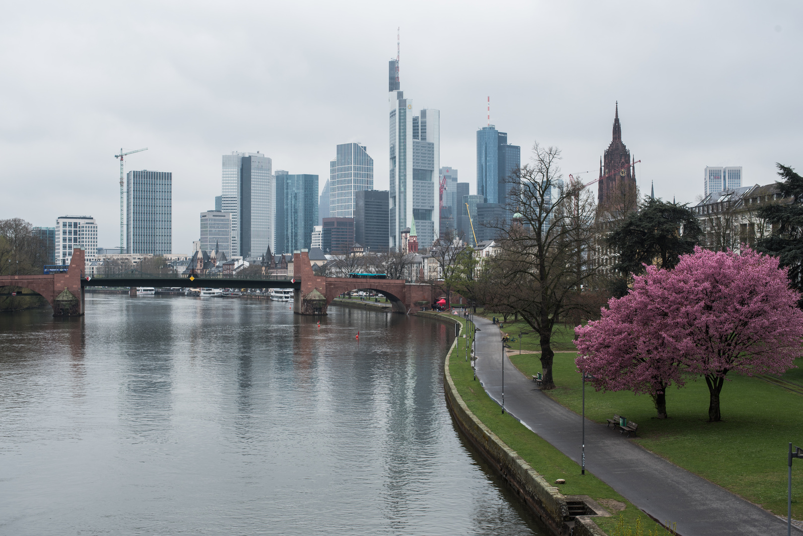 2018 Alte Brücke im Frühling