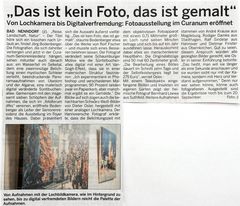 2018 / Ausstellung Curanum, Bad Nenndorf