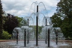 2018 Brunnen im Kurpark von Bad Homburg 