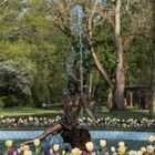 2018 Froschkönig-Brunnen im Schlosspark von Rotenburg an der Fulda