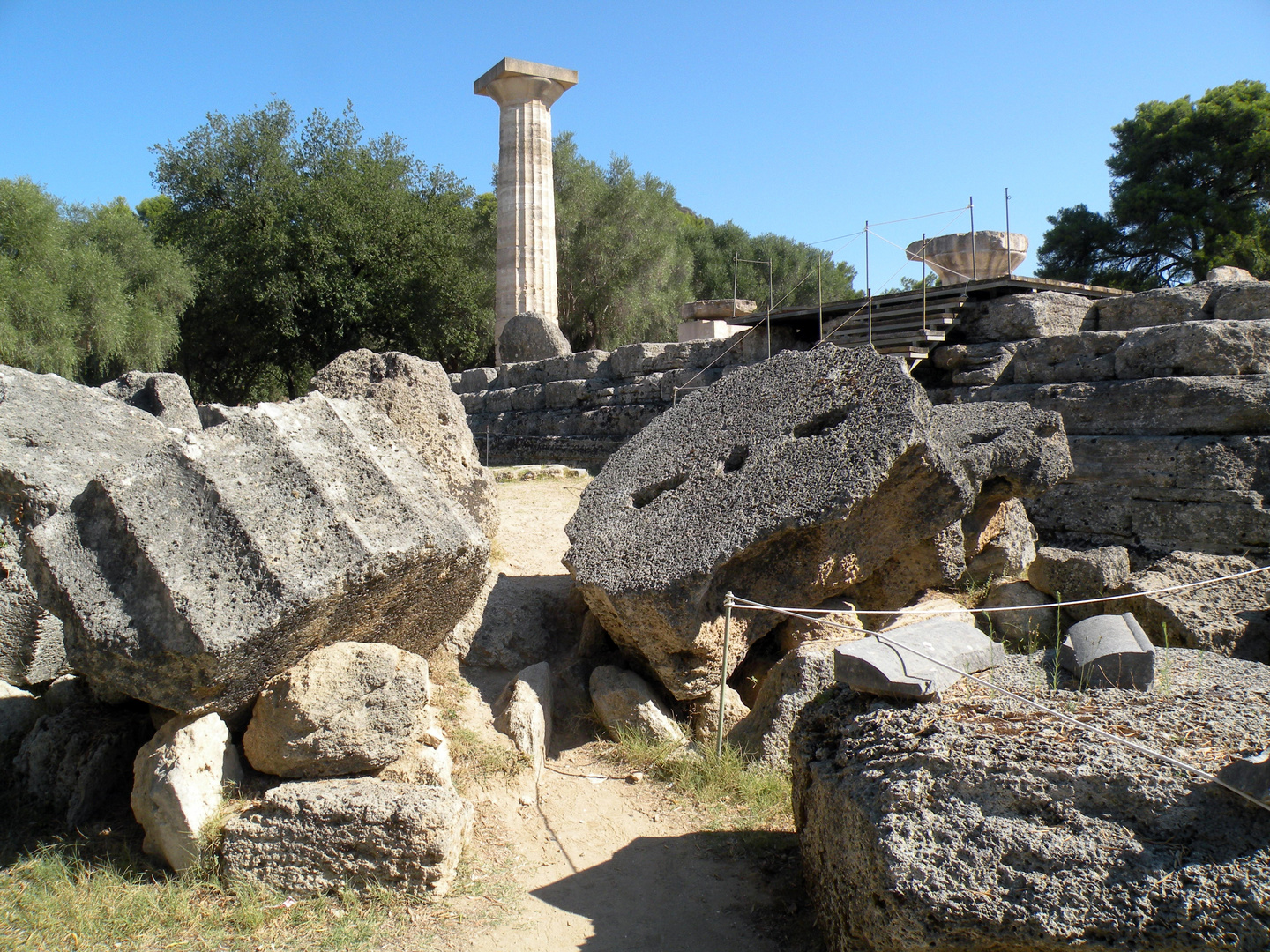 2018 OLIMPIA TEMPIO DI ZEUS