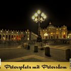 2018 Vatikan Petersplatz mit Petersdom