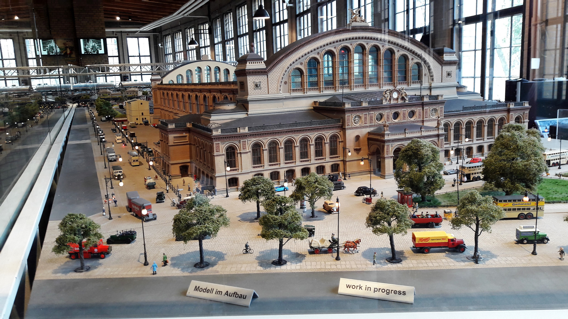 20180215 ARCHIV: Modell Anhalter Bahnhof im Technikmuseum Berlin