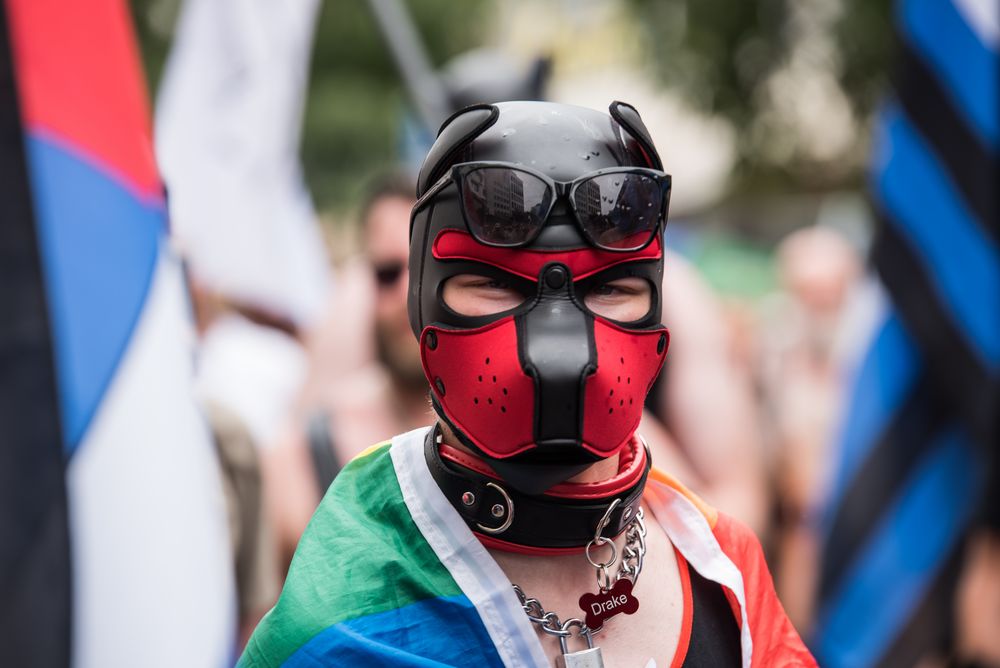 2019 Fetisch-Fan beim CSD in Frankfurt