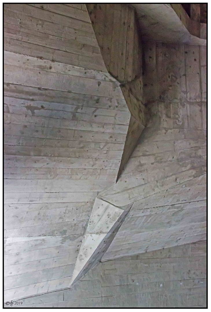 2019 Goetheanum Dornach (Schweiz) - Beton1