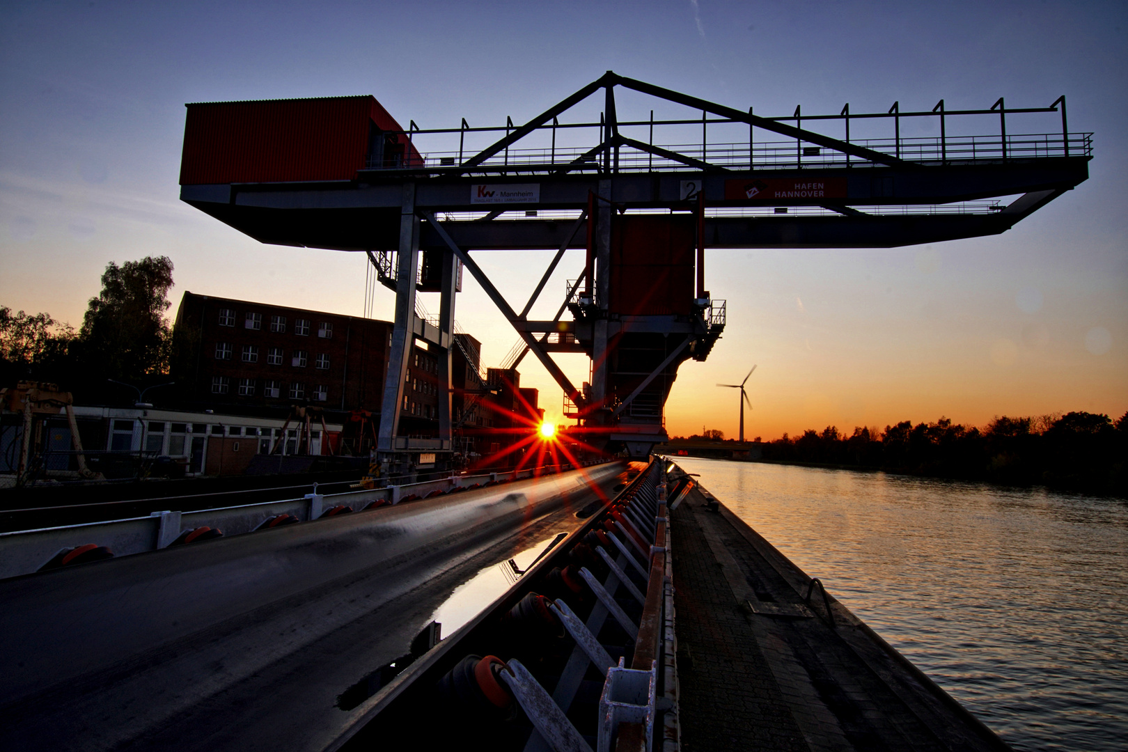 2019 Hannover -Stöcken Kraftwerk am Mittellandkanal II