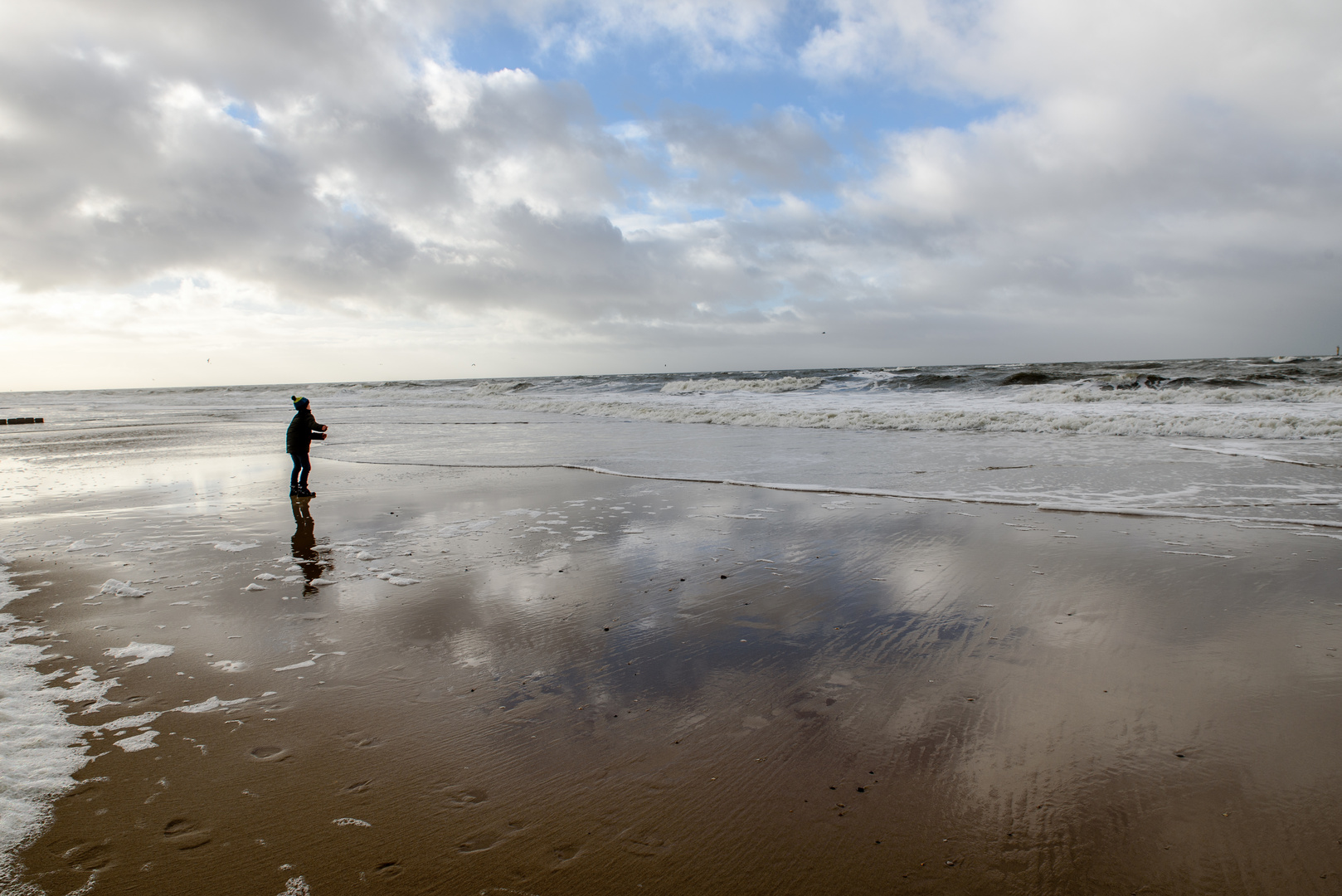 2019 Kindliche Lebensfreude in Westerland am Strand