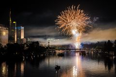 2019 Museumsuferfest in Frankfurt - Abschlussfeuerwerk