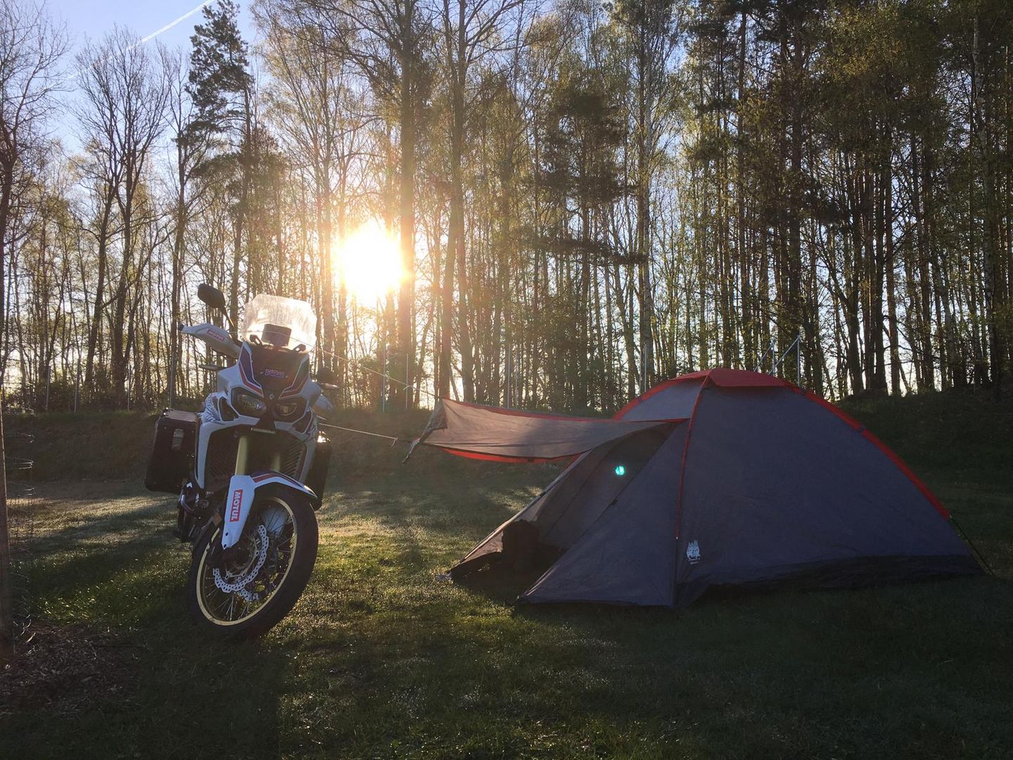 2019 Sonnenaufgang Ostern bei Minus 2 Grad