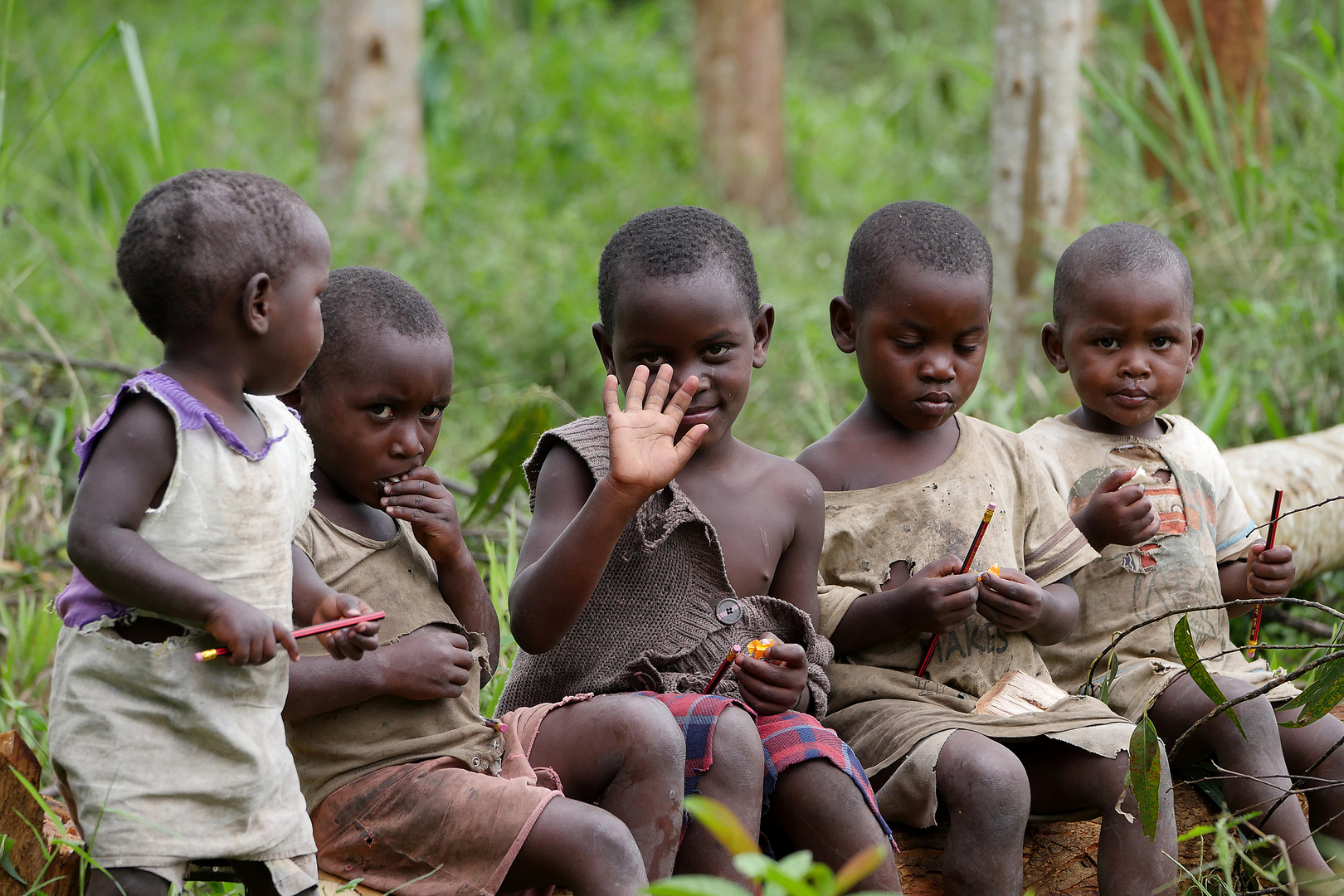 2019, Uganda, bei einer kleinen Wanderung