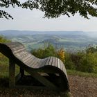 2020-10-19; Göppingen; Ruhebank auf dem Hohenstaufen