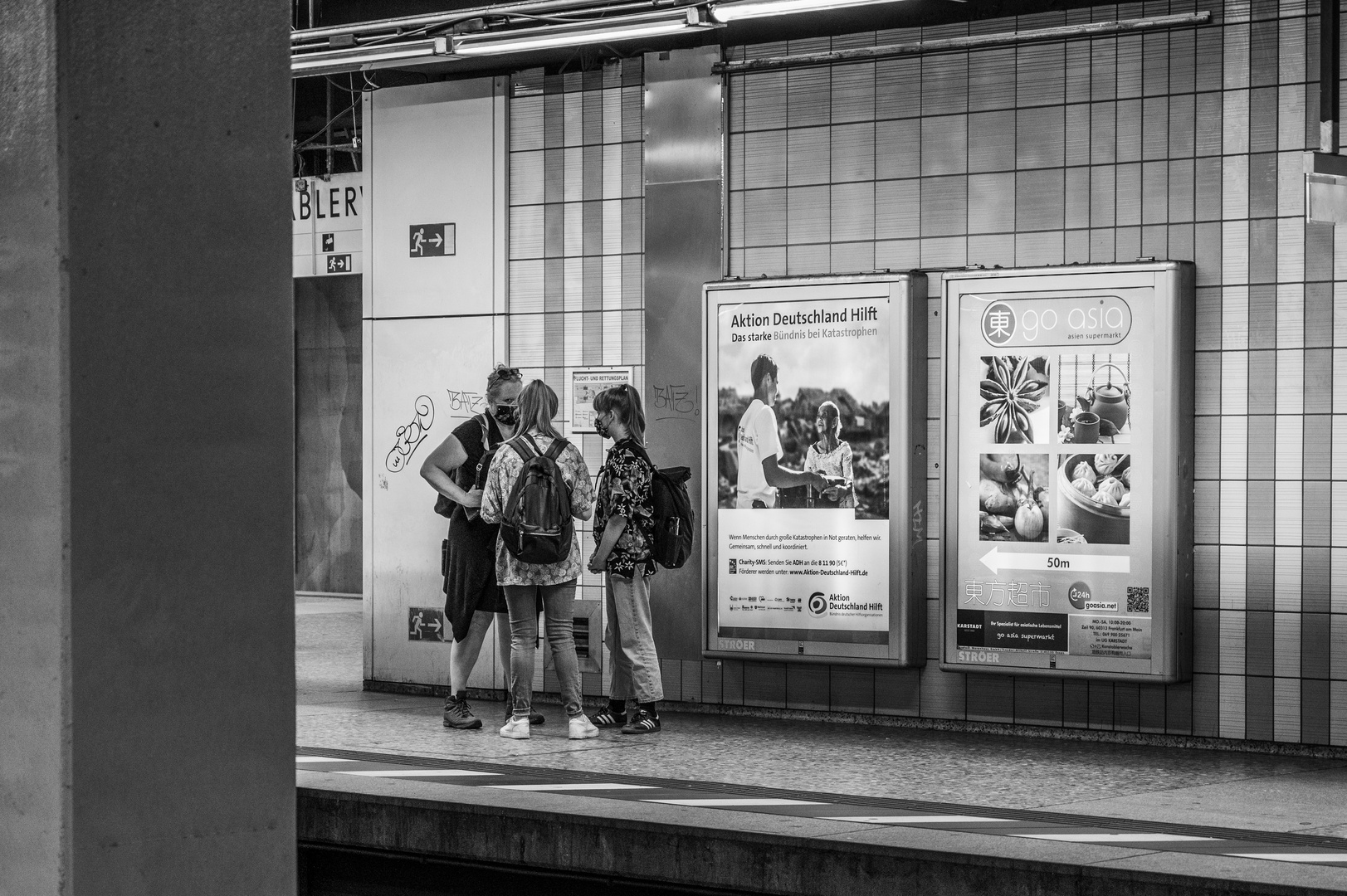 2020 Bahnsteiggespräche in Zeiten von Corona in Frankfurt