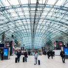 2020 Frankfurt Flughafen Fernbahnhof in Zeiten von Corona