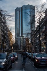 2020 Radfahrer in der Kaiserstraße in Frankfurt