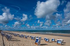 2020 Strandkörbe in Westerland auf Sylt