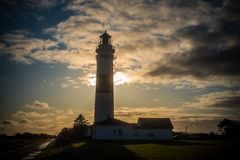 2020 Sylt: Leuchtturm in Kampen im Gegenlicht