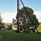 20200822 Wie dazumal:Turmdrehkran und SOS auf dem ehemaligem  Rundholzplatz