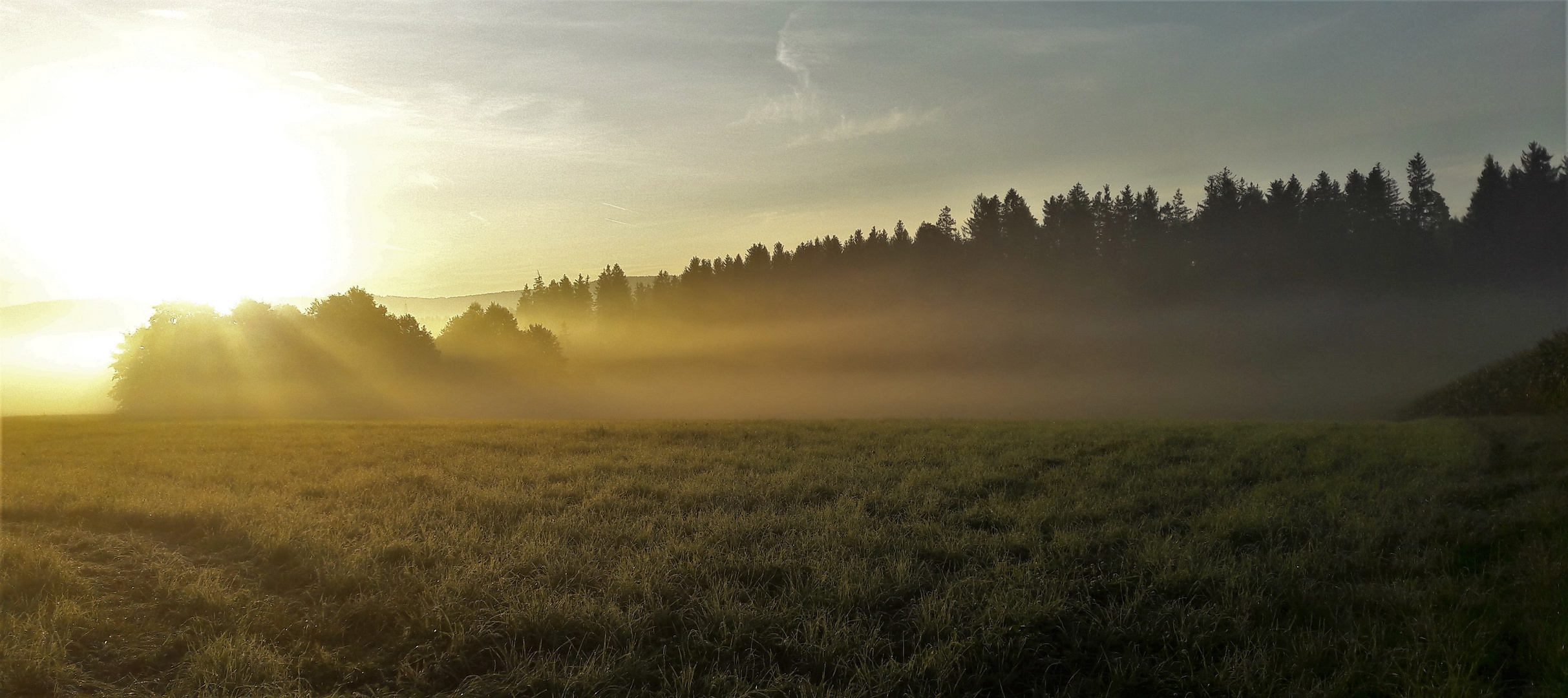 20200913 Sonntagssonnenaufgang mit Nebelstimmung