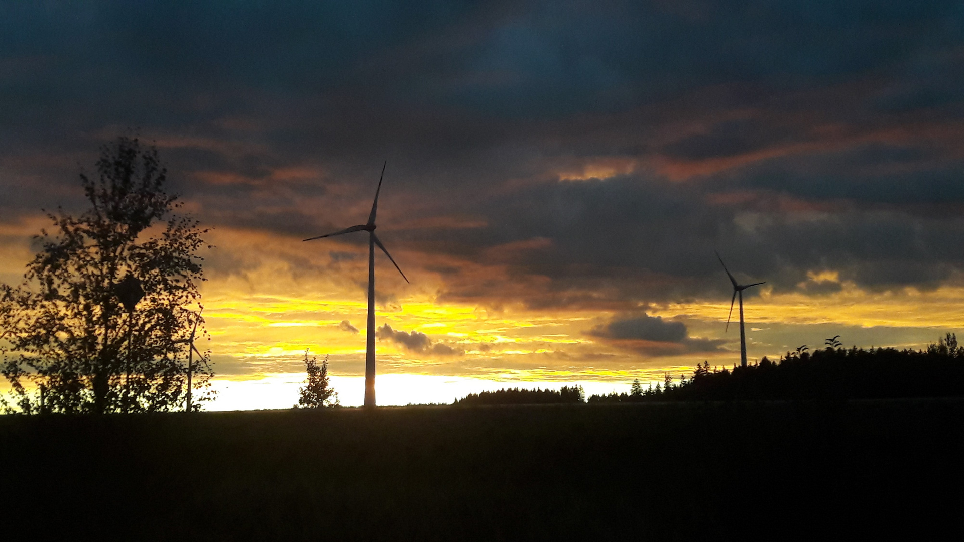 20200928 Sonnenuntergang im Westen