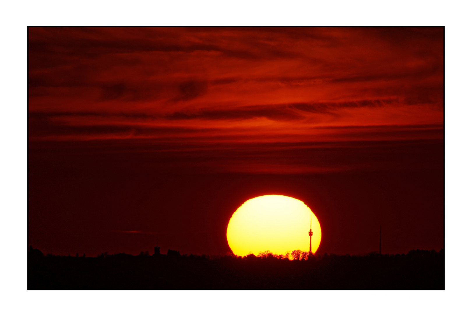 2020_11_14 Sonnenuntergang hinter dem Stuttgarter Fernsehturm 0004