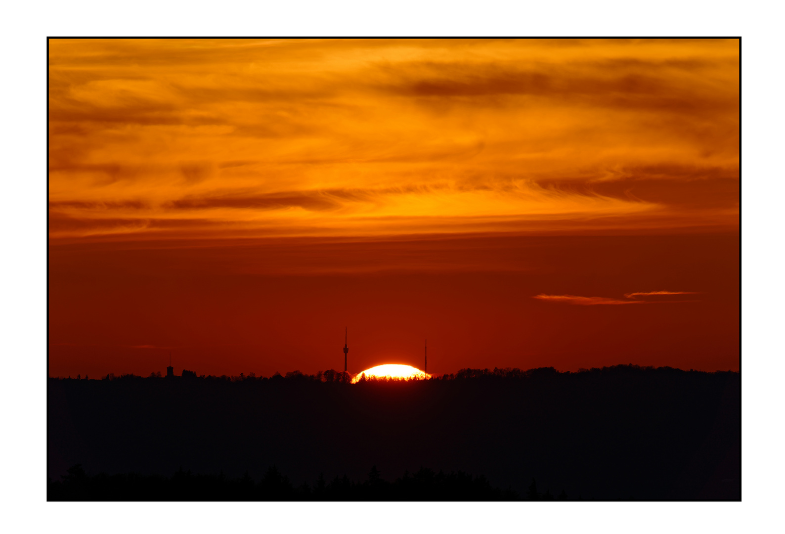 2020_11_14 Sonnenuntergang hinter dem Stuttgarter Fernsehturm 0011