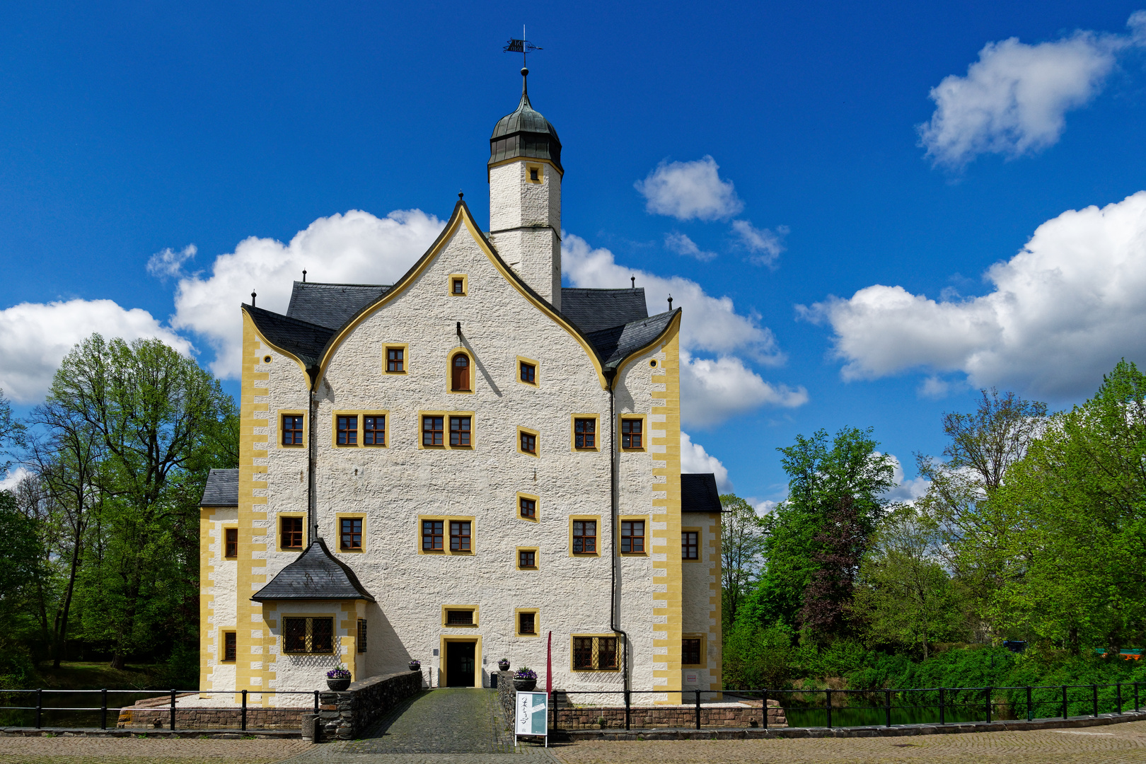 2020_Chemnitzer Wasserschloss zu Coronazeiten