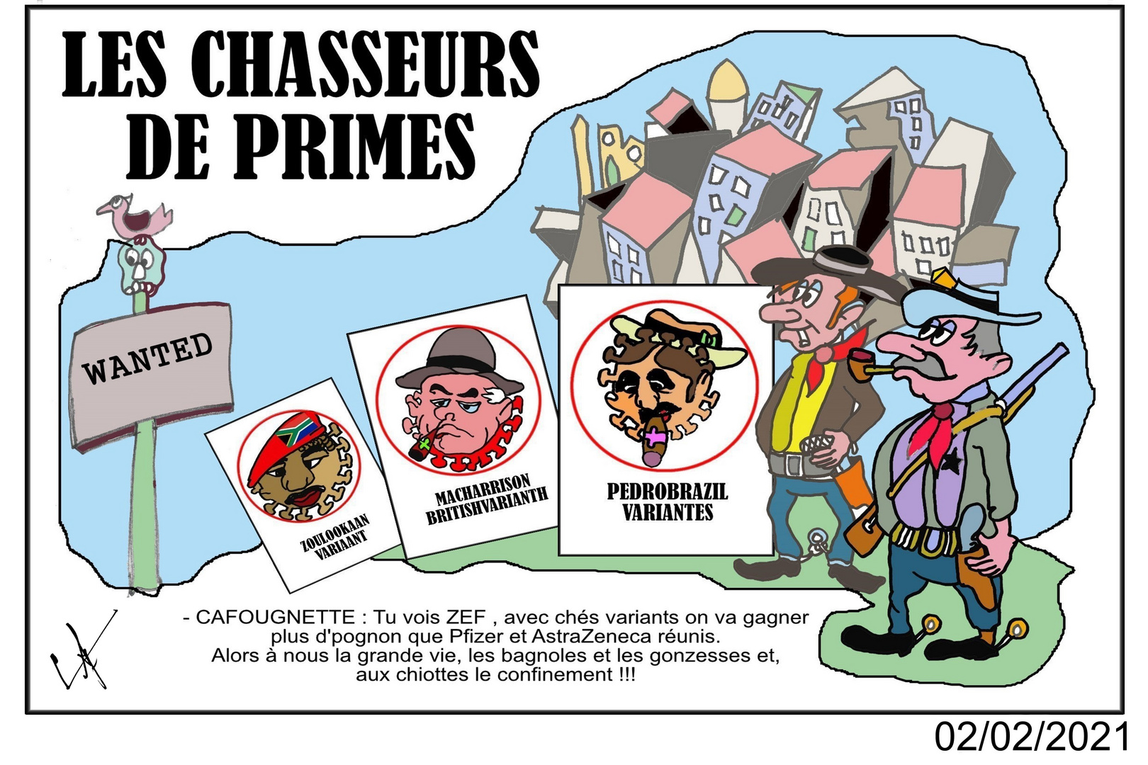 2021-02-02 LES CHASSEURS DE PRIMES ENCADRE -DATE