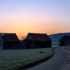 2021-02-23 Sonnenaufgang bei Donaueschingen-Neudingen 