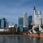 2021 Blick aufs Bankenviertel in Frankfurt