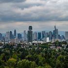 2021 Blick vom Goetheturm auf die City von Frankfurt