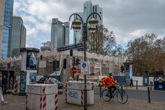 2021 Dystopische Stimmung in Frankfurt 