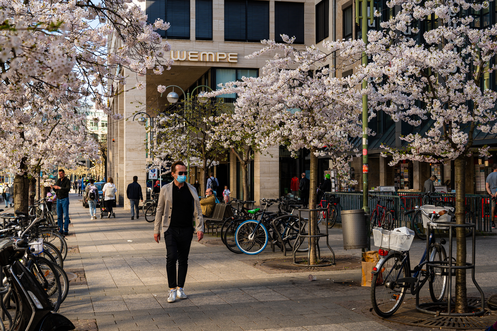 2021 Frühling in Coronazeiten in Frankfurt