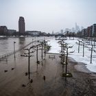 2021 Hochwasser in Frankfurt an der Weseler Werft