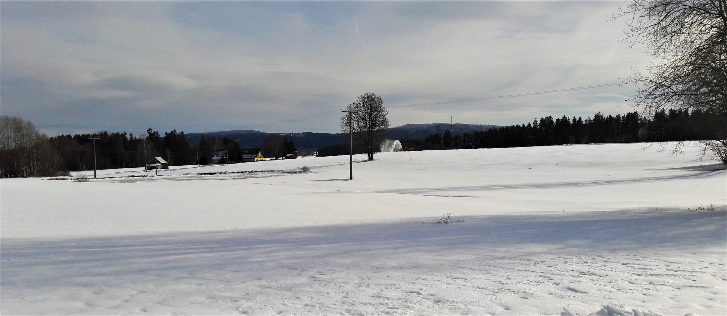 20210120 Schneefräse im Einsatz