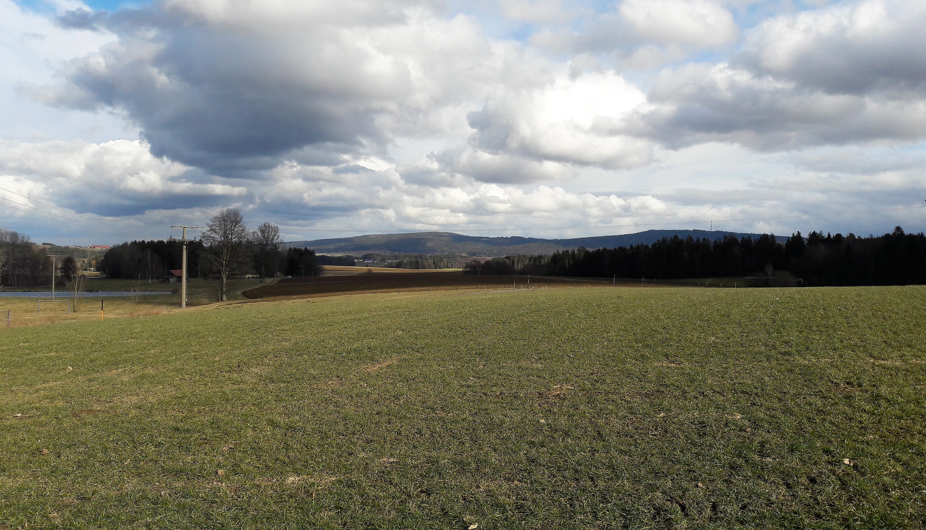 20210312 Sonnenblick ins Fichtelgebirge