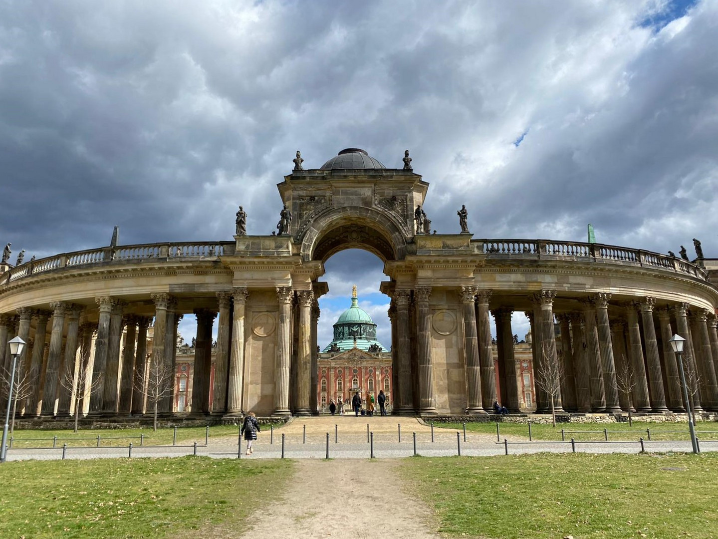 20210403 Potsdam : Neues Palais Kolonnaden