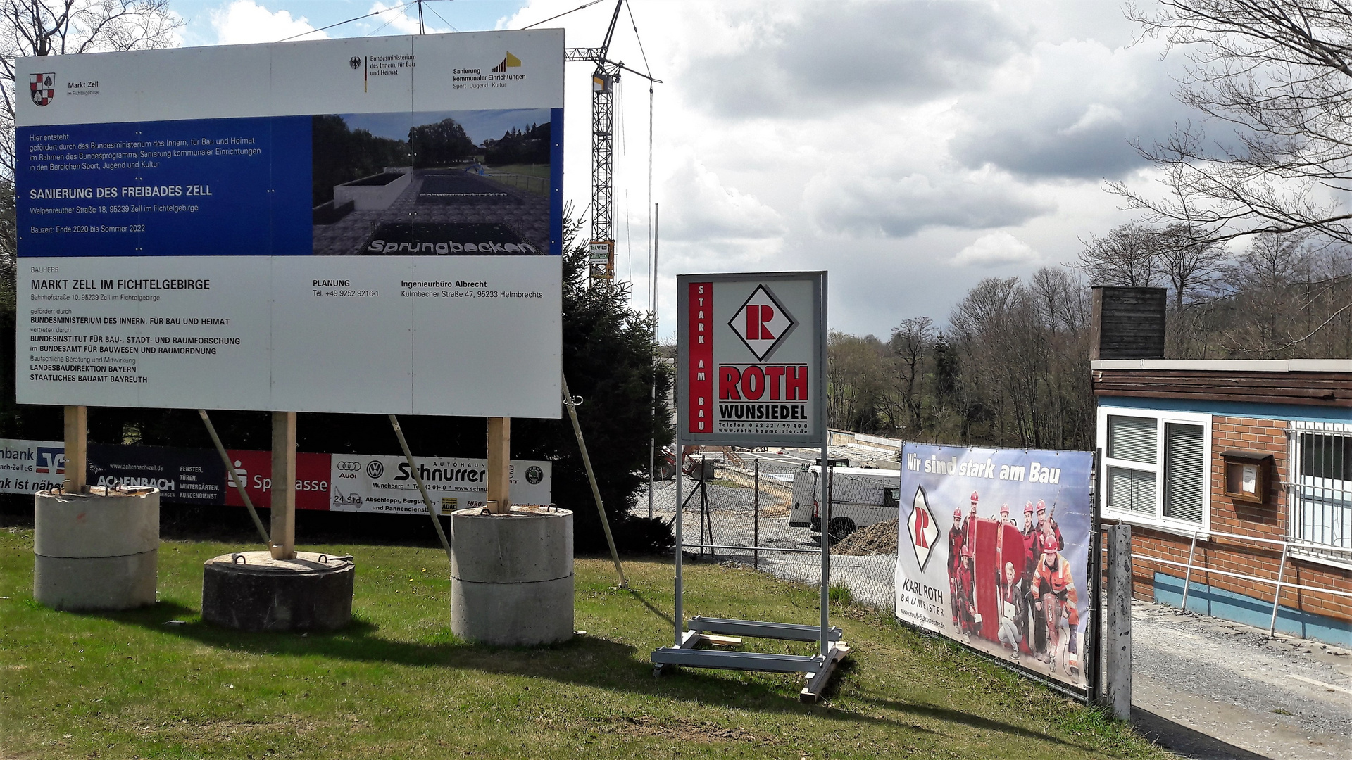 20210505 Zell im Fichtelgebirge : Freibadsanierung