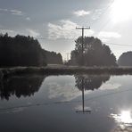 20210626 Dienstag ist Spiegeltag : Sonne und Wolken gespiegelt