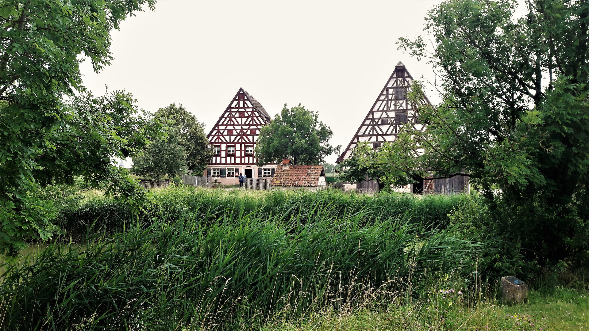 20210701 Freilandmuseum Bad Windsheim Fachwerk und Natur