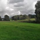 20210916 Während einer Regenpause :  Blick zum Dorf